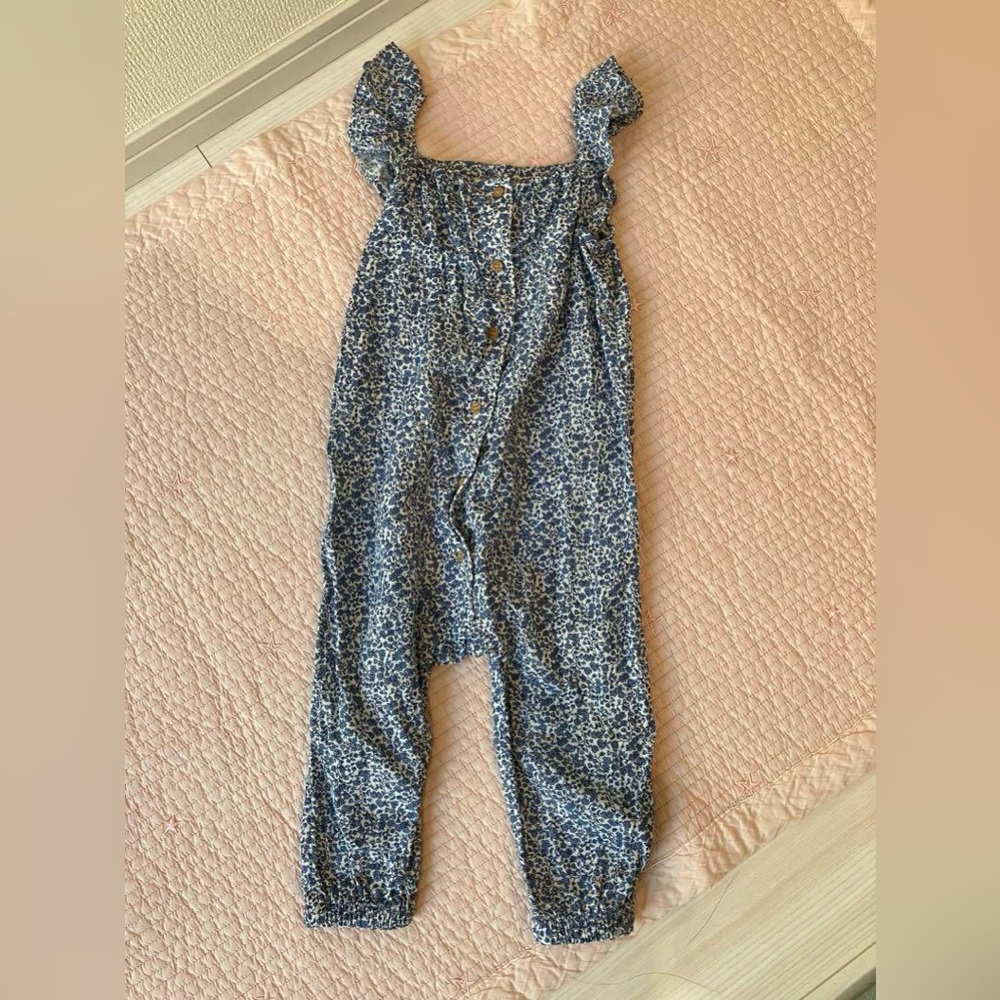 H&M Blue Floral Kids One Piece